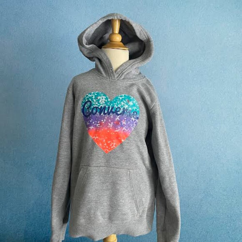 Converse All Star Medium Girls Graphic Hoodie